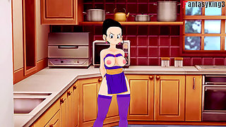 Chichi Gets Stuck in the Sink and Gohan Fucks Her - Dragonball Zex Series
