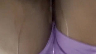 Pissing My Self in Purple Leggings