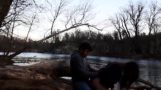 Outdoor Sex with my 18yo Amateur Girlfriend
