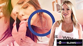 Big Tits Blonde MILF Aderes Quin Detention Deepthroat POV