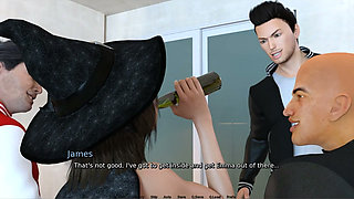 Laura Lustful Secret - Gameplay -roleplay -halloween Tales Part 1 - Emma Joins Truth or Dare Party on Halloween