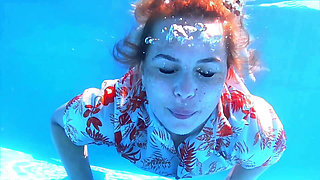 Long Breath Holding Underwater