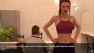 Naught Cheating Housewife with Husband Friend