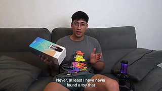 Blowjobs machine vs persona real - UNBOXING- Honey Play Box