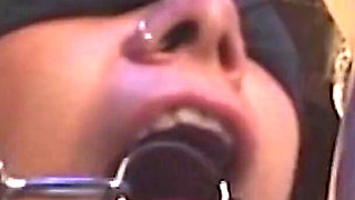 German BDSM - Slap ass anal outdoor