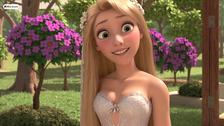 Rapunzel Gets Tangled With Photographer's Big Cock POV