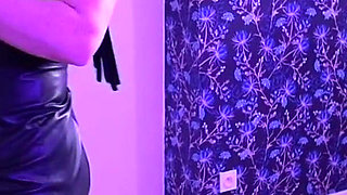 Inanna Justice Gags and Disciplines Femme Sub on St. Andrew's Cross with Floger and Whip - Complete Lesbian Domination Part 3