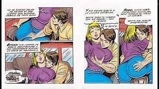 Gordibuena, bailarina, comic