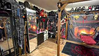 Part 1:- Lanista Bear & Domina Satana first session with Well hung.