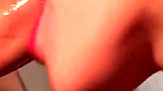 Young Girl Takes a Huge Cock Down Her Throat and a Stream of Sperm
