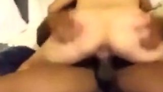 Black Dick Gives Her Orgasms During Hardcore Ride