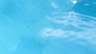 Pool Sex: Silicone Lube and Creamy Finish