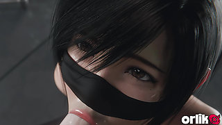 Yuffie Final Fantasy 7 - Wet Sloppy Blowjob Service [only Mask Version 4K]