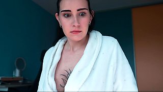 Don't cum twice inside Step mom! Busty Step mother fucked
