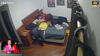 Delivery Man Pounds Monica Limas Big Brazilian Ass Full of Cum as Cuckold Husband Licks Clean