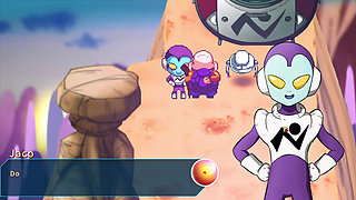 Kame Paradise Multiversex 2 - Roshi Playing with Fords' Big Tits