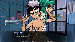 Amity Park Sex Game Enmber + Penelope + Mix Animation Collection part 05 Naked18+ Nude Gameplay