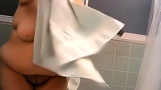 BBW drying off after shower
