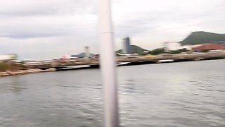 Curvy Thai MILF amateur gets picked up