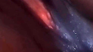 Rubbing My Clit Closeup Power Squirt