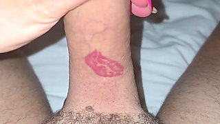 Slow hand job from the wife