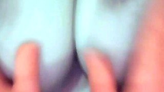 Extreme amateur pov blowjob and get tit fucked