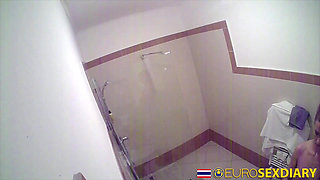 EuroSexDiary Horny european babe gets fucked in the shower