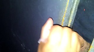 Svenska Hustruns Glory Hole Handjob