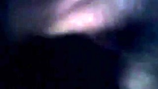 Hairy BBW Plays with Huge Black Dildo on Webcam