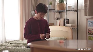 [reducing Mosaic]j*u*q-6*82 Married Woman Who Received A Duplicate Key Lived Alone In A Room Where A Male Student 18+ Was Creampied Until He Graduated. Jinguji Nao