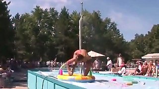 Big-Titted Brunette Angel Amateur Video from 2007