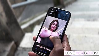 Love Her Boobs featuring Stracy Stone's blowjob sex