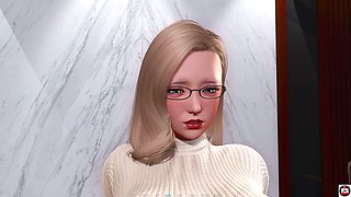 Hentai fuck, big tits, 3d animation