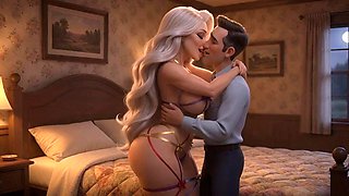 Hentai Stepmom and Stepsons Taboo Family Fuck Fest