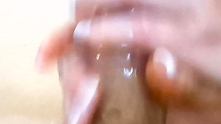 Swedish Girlfriend Have to Use Two Hands for Her Boyfriends Huge Cock