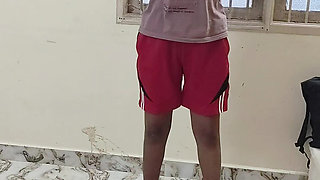 Stepbrother Fucks the Stepsister While Helping Her to Reduce Fat