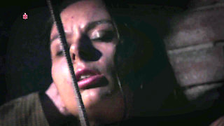 Club Slut - Even Though This Girl Is Chained to the Wall She Can Still Scrub the Floor