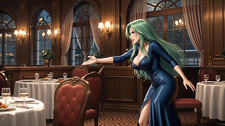 Mature Wife Revenge - Green Hair Beauty Leaks Milk After Catching Husband Cheating