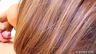 Japanese Brunette Sara Saijo Fucks With Old Lover At Home Uncensored