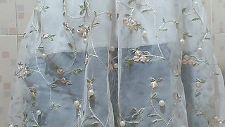 Sassy Riya #1 Bathroom Show Sexy Bra