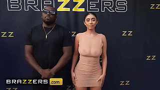 Violet Myers Big Booty Latina Twerking for BBC Security Guard on Brazzers
