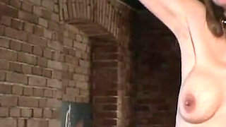 Humiliating bondage and whipping