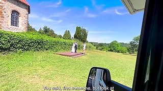 Bride Polly Youngs Fucked by Stranger Right at Her Wedding