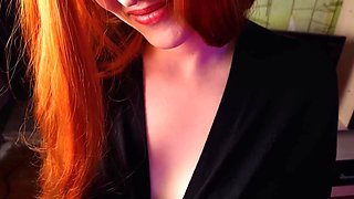 Redhead Busty Redhead Stepmother Caught Cheating Gets Fucked