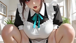 Hentai anime - I'm bored and I tell my friend to fuck me all day