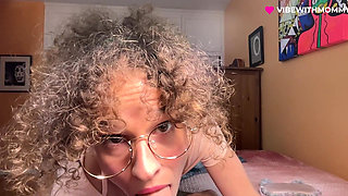 Jewish Stepmom Boob and Blowjob JOI! I Want to Help You Get to Sleep Sweetie... I Caught You Staring at Them... so I Let You Pla