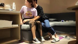 Amateur fucking while on hidden cam