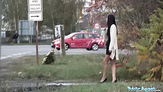Public Agent - sex for cash porn