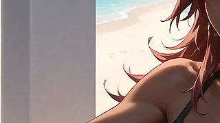 Four Ebony Queens. 1 Beach. Oral Sex, Threesomes. Hot, Filthy Slut. Horny, Porn.