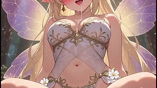 Blonde Elf Anime Girl